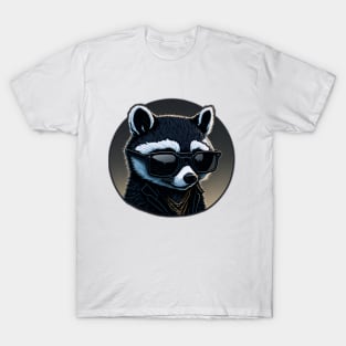 Cool Racoon Drip T-Shirt